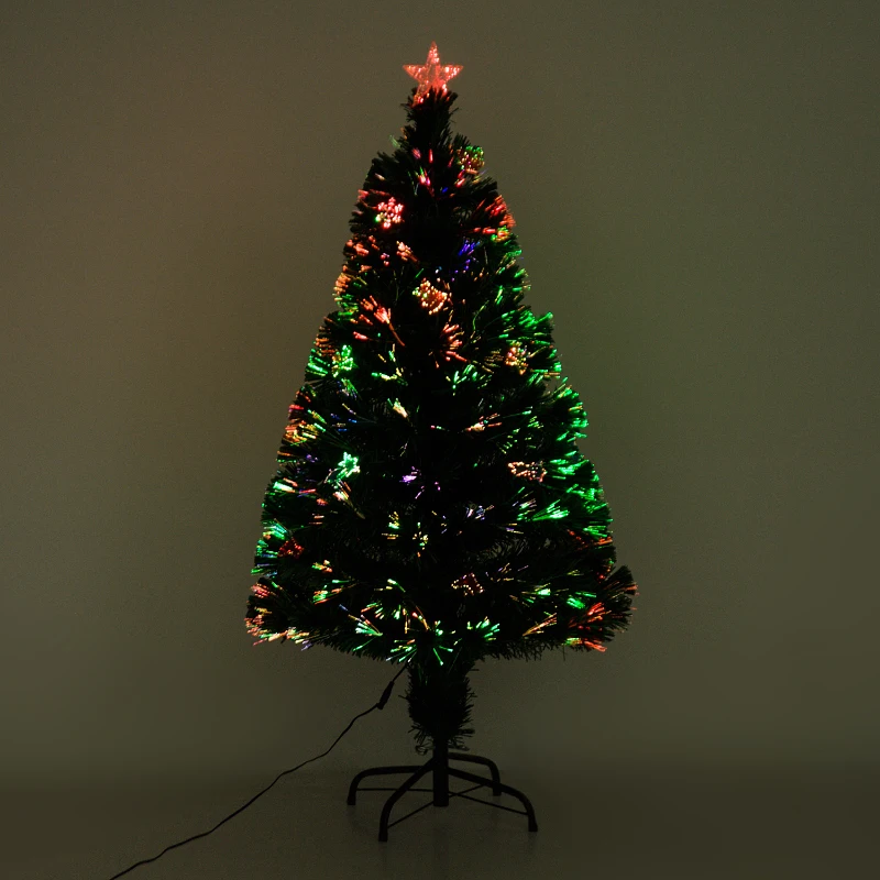 HOMCOM CHOINKA SZTUCZNA 120 CM LED OZDOBY