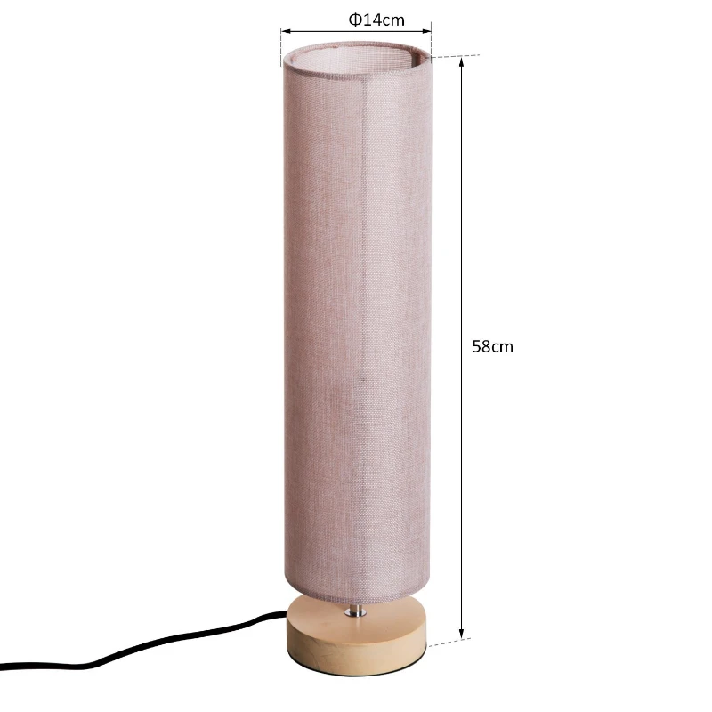 HOMCOM LAMPKA BIURKOWA NOCNA beżowa