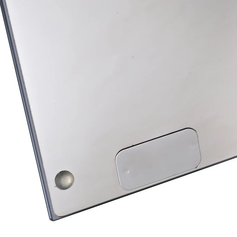 HOMCOM SZAFKA ŁAZIENKOWA LED LUSTRO WISZĄCA STALOWA