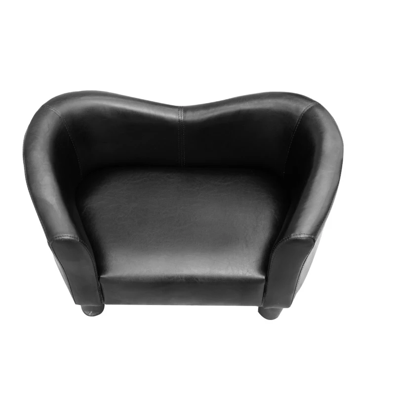 PawHut LEGOWISKO SOFA KANAPA DLA PSA  czarny