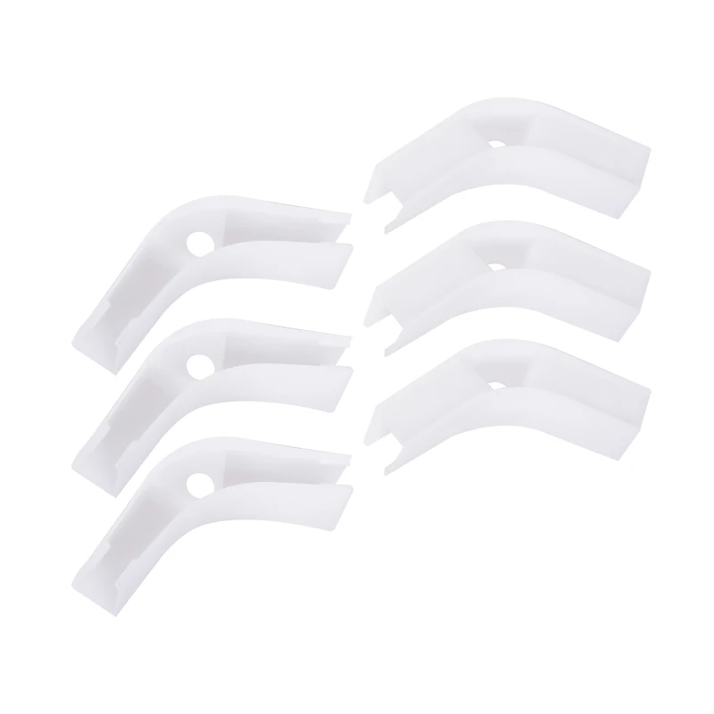 PawHut® Kojec Wybieg dla Szczeniaków Zwierząt Domowych 6 Części Drzwiczki sześciokąt tworzywo - polipropylen nierdzewny biały Ø135 x H95 cm