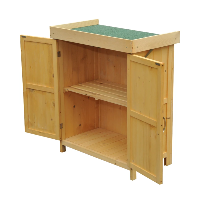 Outsunny® SZAFA OGRODOWA DREWNO JODŁOWE