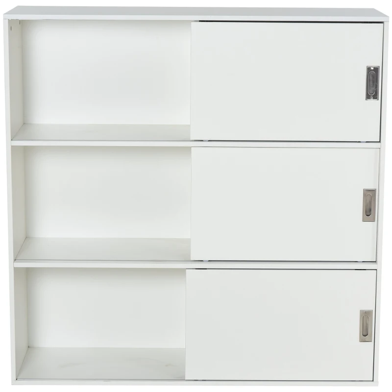 Regał na książki szafa stojąca szafa na akta szafa wielofunkcyjna biały 120x40x120 cm