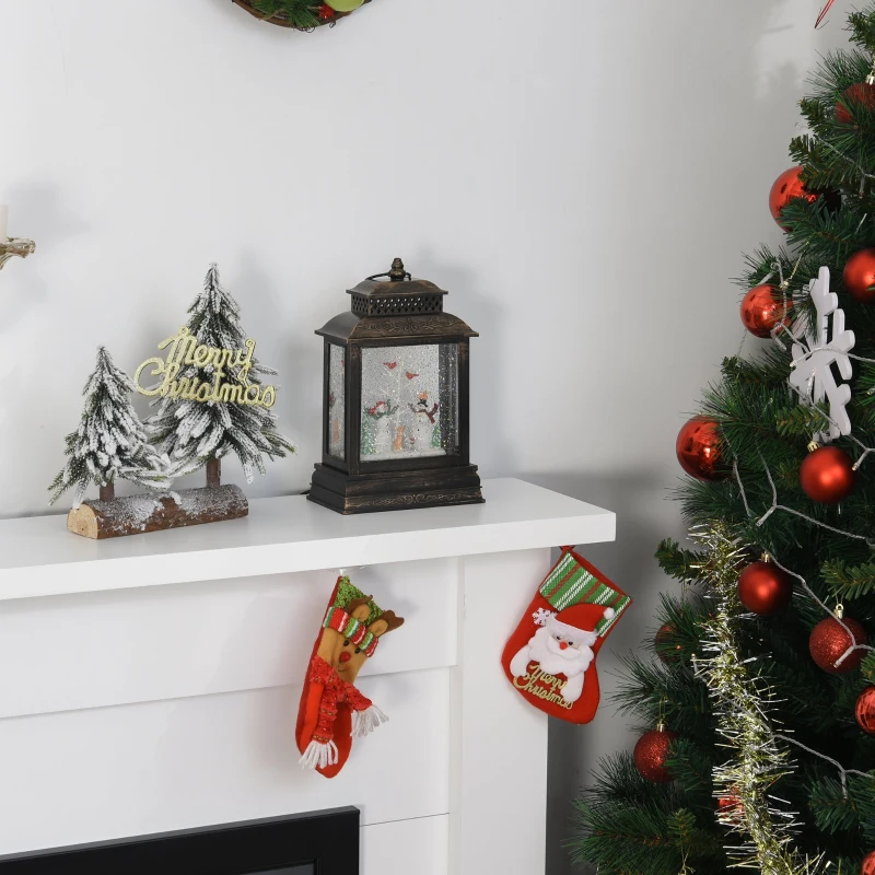 Lampion szklana kula lampion z muzyką duży HOMCOM