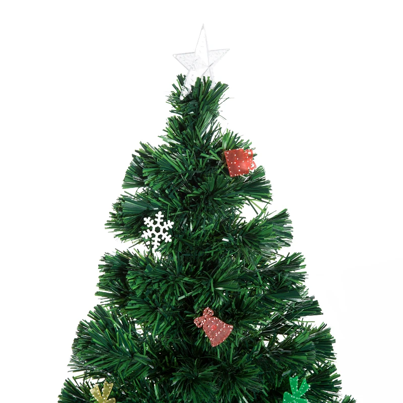 HOMCOM CHOINKA SZTUCZNA 120 CM LED OZDOBY