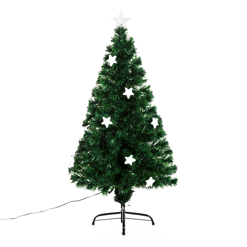HOMCOM CHOINKA SZTUCZNA 120 CM STOJAK GWIAZDKI