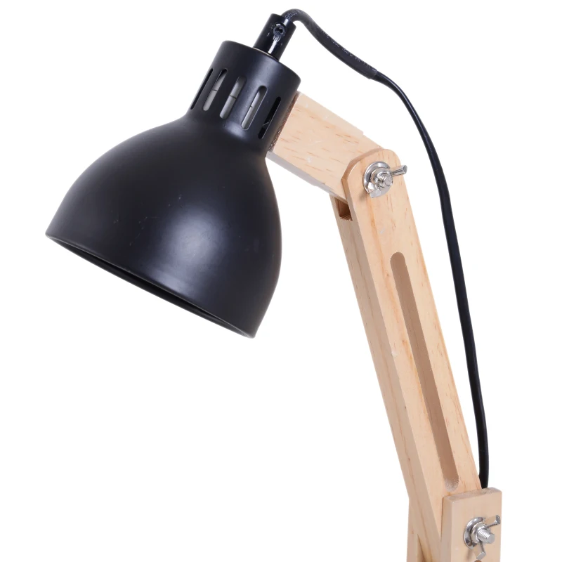 HOMCOM® LAMPKA STOŁOWA NA BIURKO REGULOWANA LAMPKA DO CZYTANIA