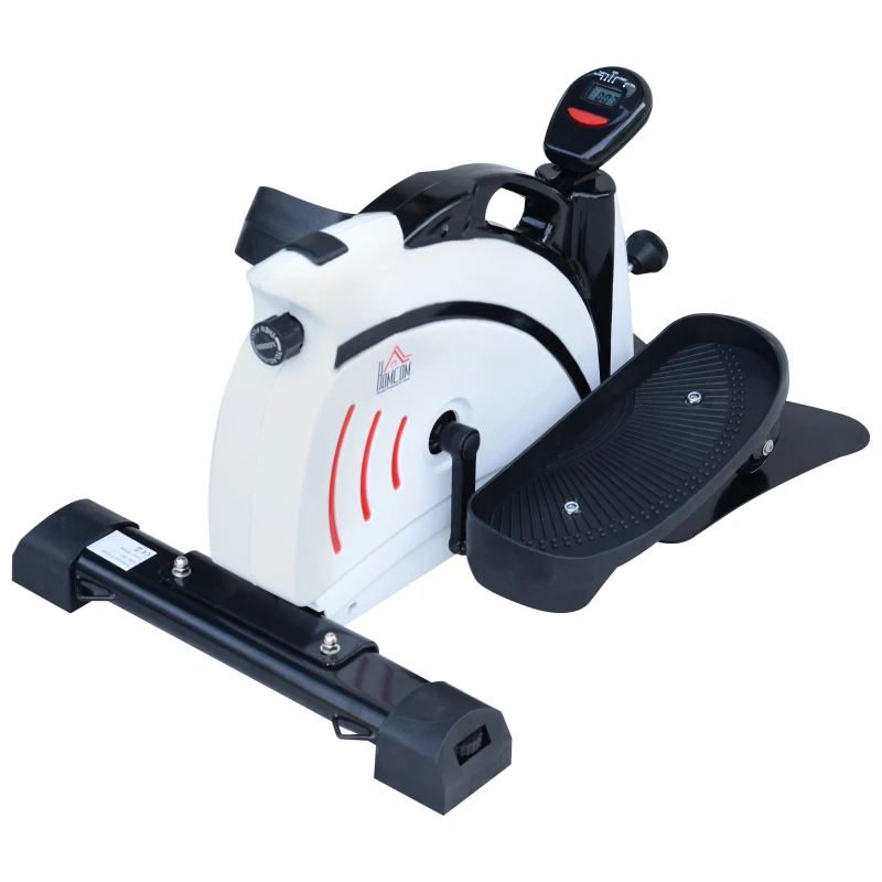 HOMCOM MINI ORBITREK MULTIFUNKCJONALNY ROWER DO FITNESSU czarny+biały