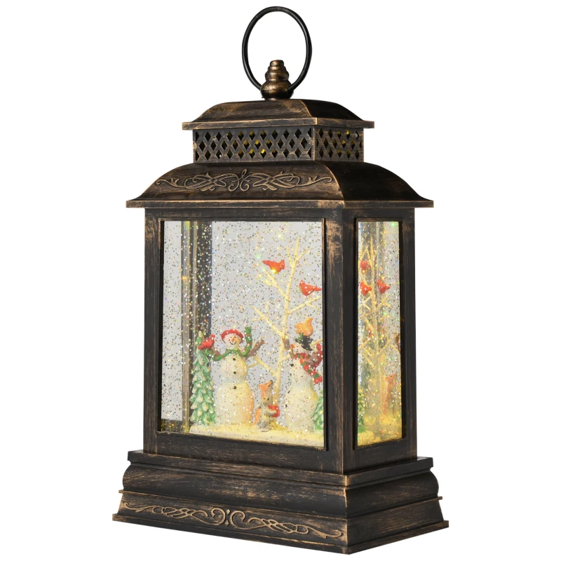 Lampion szklana kula lampion z muzyką duży HOMCOM