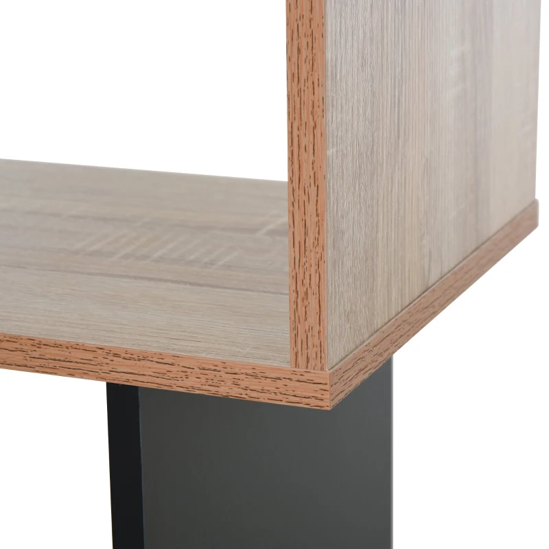 Regał na książki Regał Regał do salonu Regał na zabawki z 4 pojemnymi kostkami