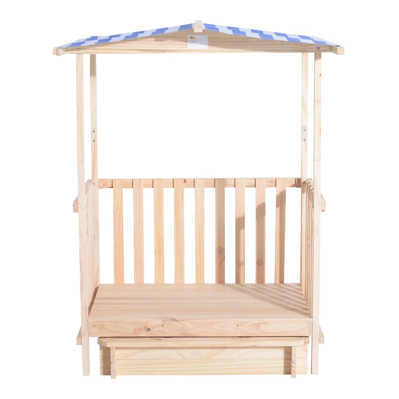 HOMCOM PIASKOWNICA DOMEK PLAC ZABAW z dachem