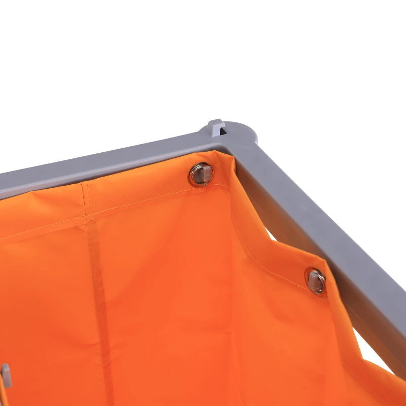 HOMCOM WÓZEK SERWISOWY DO SPRZĄTANIA 3 PÓŁKI