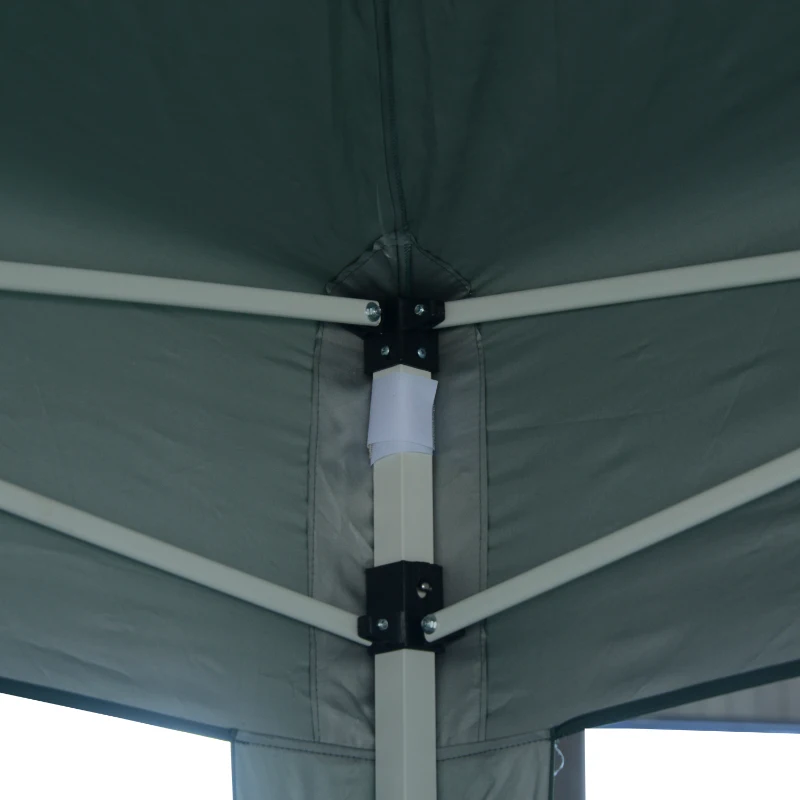 Outsunny PAWILON OGRODOWY IMPREZOWY NAMIOT 3x4.5M METAL zielony