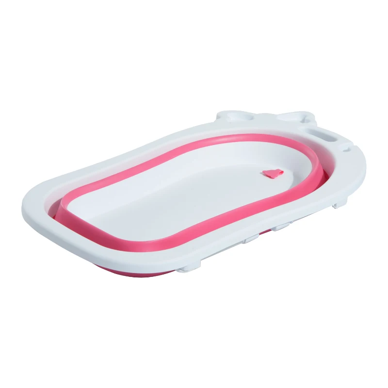 HOMCOM WANNA DLA DZIECI SKŁADANA WANIENKA TURYSTYCZNA czerwona