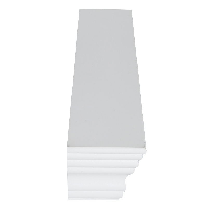 HOMCOM PÓŁKI ŚCIENNE WISZĄCE BIAŁE ZESTAW