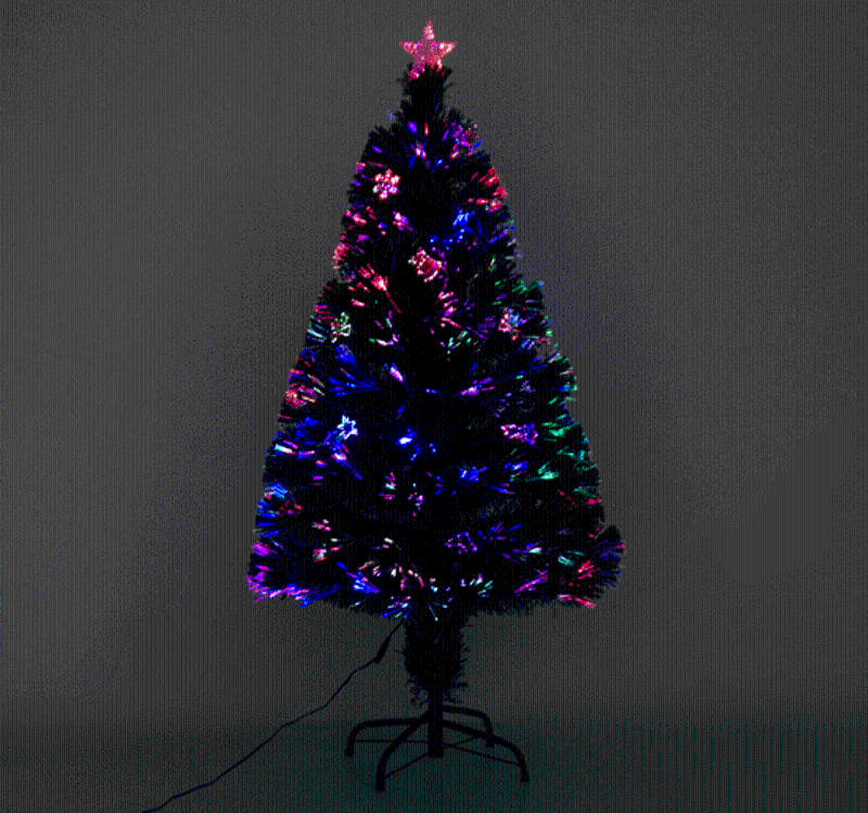 HOMCOM CHOINKA SZTUCZNA 120 CM LED OZDOBY