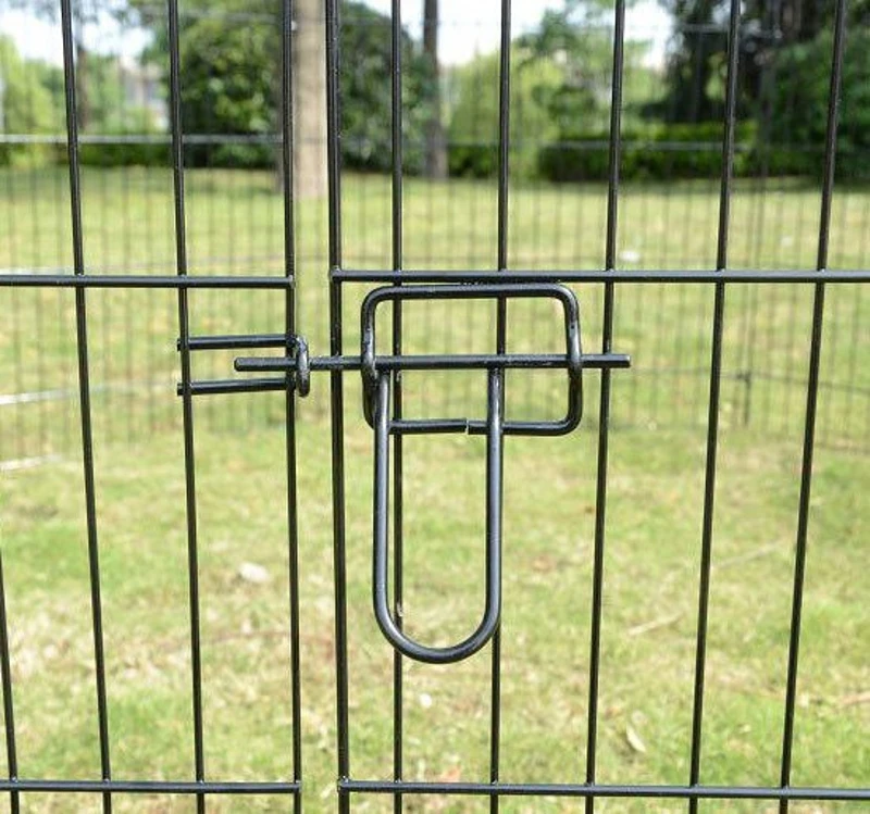 PawHut® Kojec Hodowlany Metalowy Klatka 71x76cm