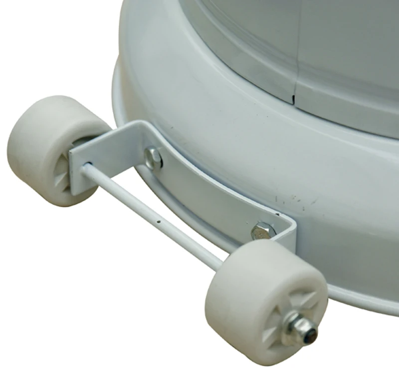 Outsunny PARASOL GRZEWCZY PROMIENNIK GAZOWY GRZYB 5-12 kW biały