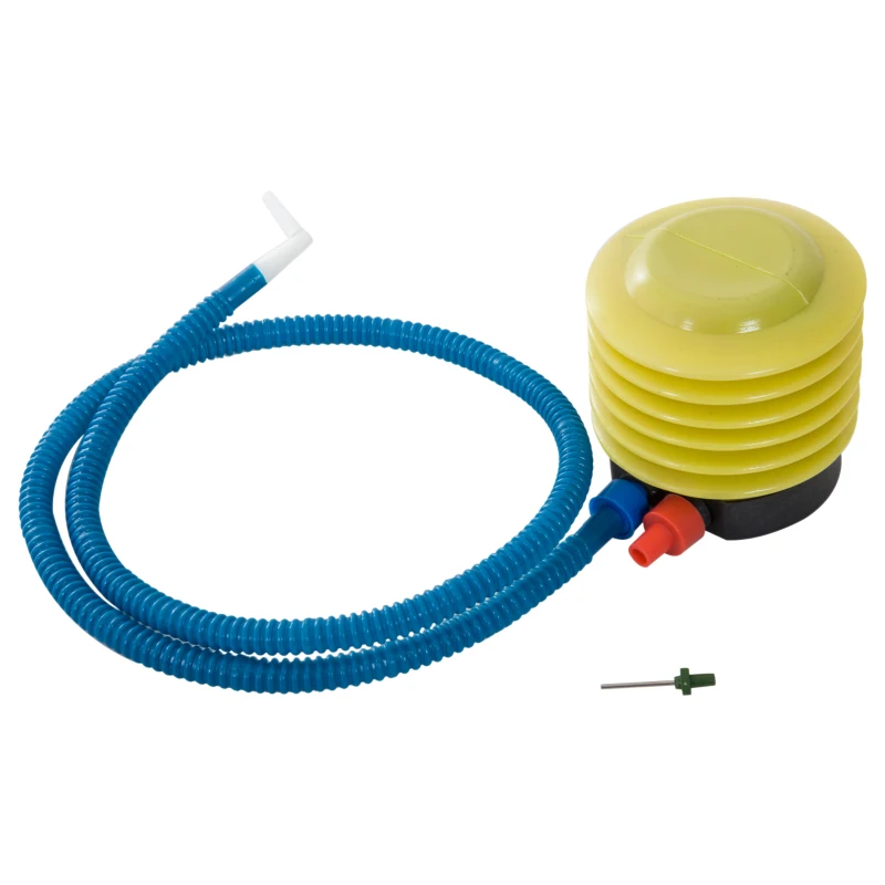 HOMCOM® ZABAWKA 2 w 1 BRAMKA DO PIŁKI NOŻNEJ KOSZ DO KOSZYKÓWKI PIŁKA zielona