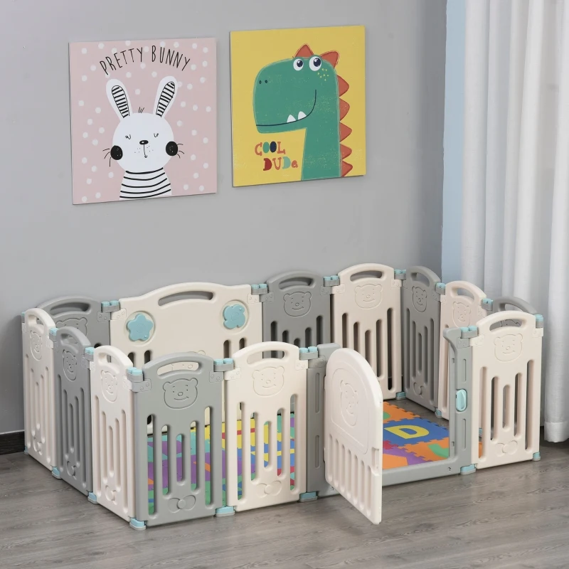 MODUŁOWY KOJEC DLA DZIECI SKŁADANA ZAGRODA BRAMKA