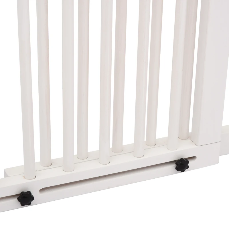 Osłona drzwi dla psa Bramka zabezpieczająca, Bramka ochronna Osłona dla psa Bramka dla psa Sosna Biała