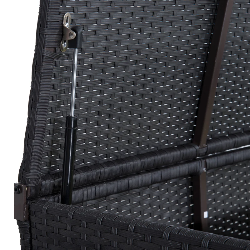 Outsunny SKRZYNIA OGRODOWA KUFER POLIRATTAN