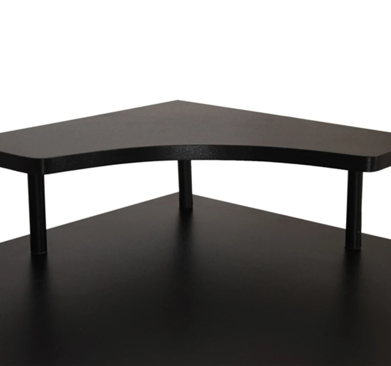 HOMCOM BIURKO KOMPUTEROWE BIUROWE czarne