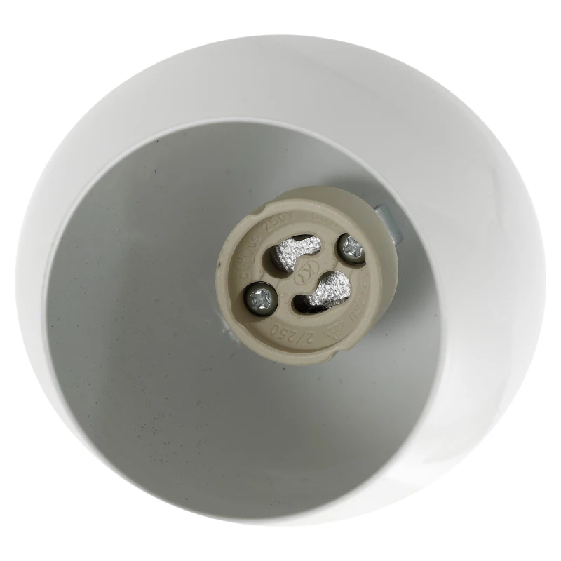 HOMCOM® LAMPA SUFITOWA OŚWIETLENIE 2 x GU10 biała