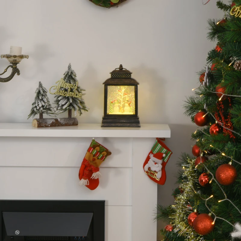 Lampion szklana kula lampion z muzyką duży HOMCOM