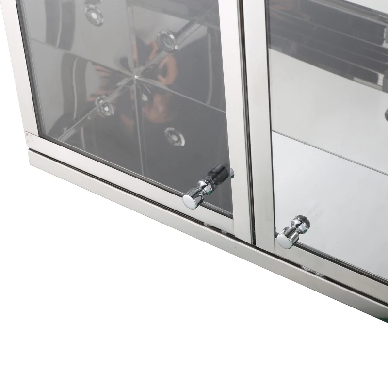 HOMCOM SZAFKA WISZĄCA SZAFKA LUSTRZANA, SZAFKA ŚCIENNA