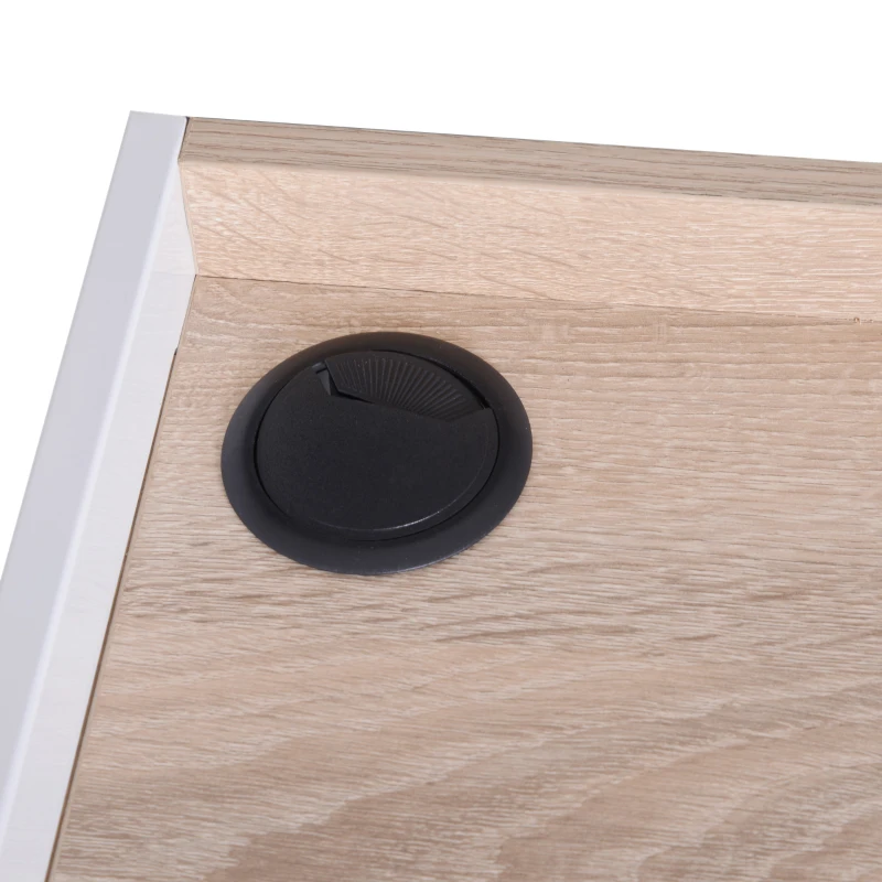 HOMCOM® STOLIK KOMPUTEROWY BIURKO Z SZUFLADĄ