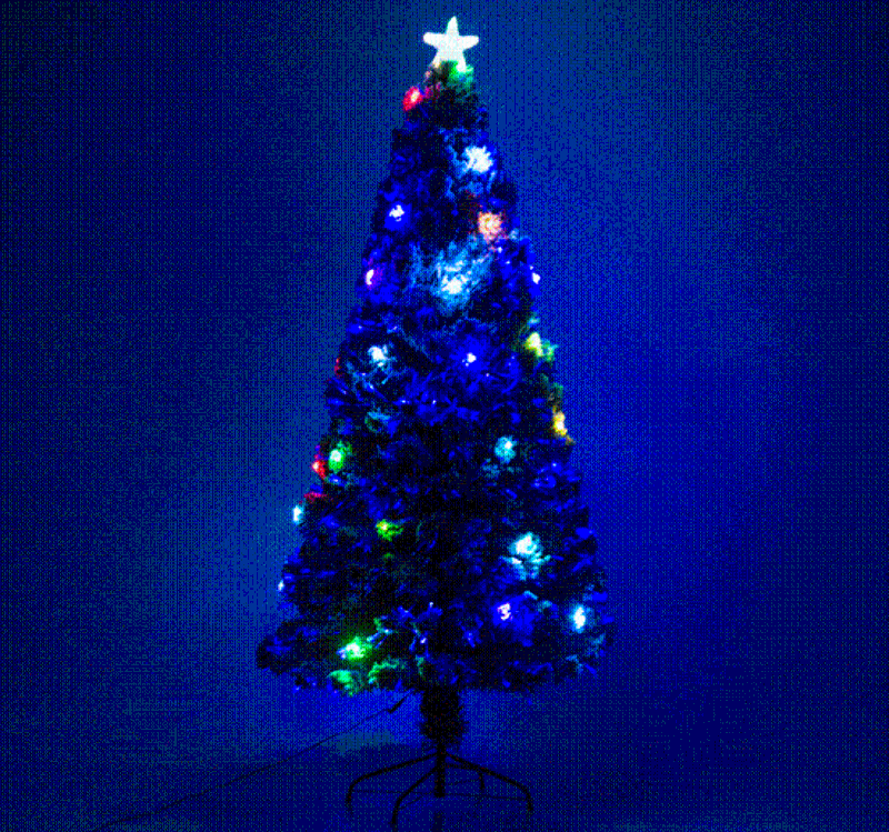 HOMCOM CHOINKA SZTUCZNA ŚNIEG 180 CM LED