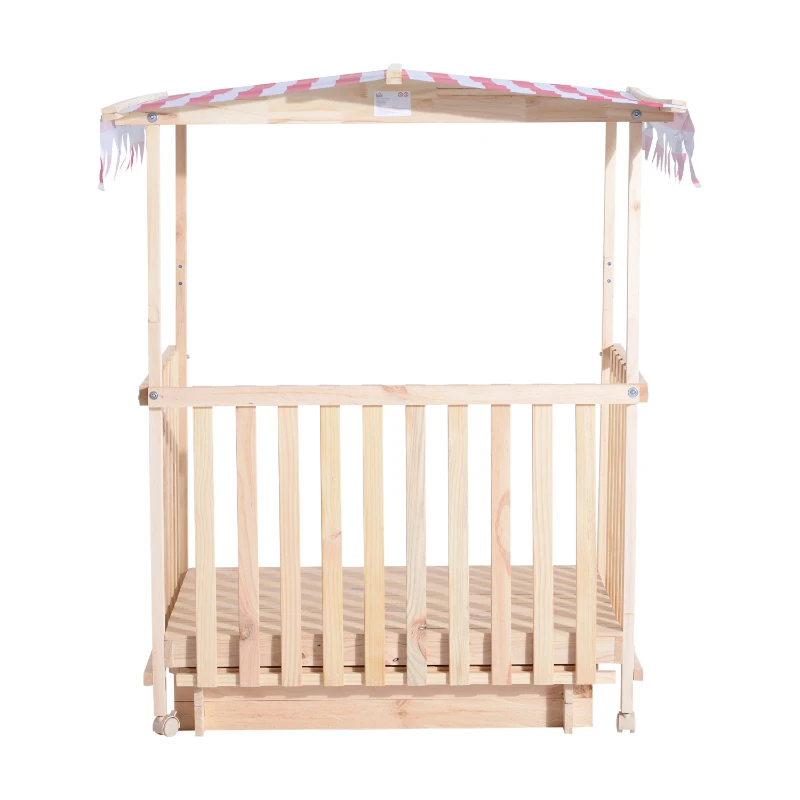 Outsunny PIASKOWNICA DOMEK  Z WERANDĄ PLAC ZABAW z dachem