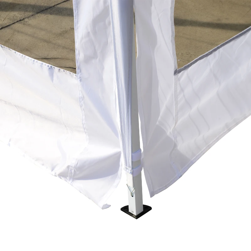 Outsunny NAMIOT PAWILON OGRODOWY 3 x 4,5 m biały