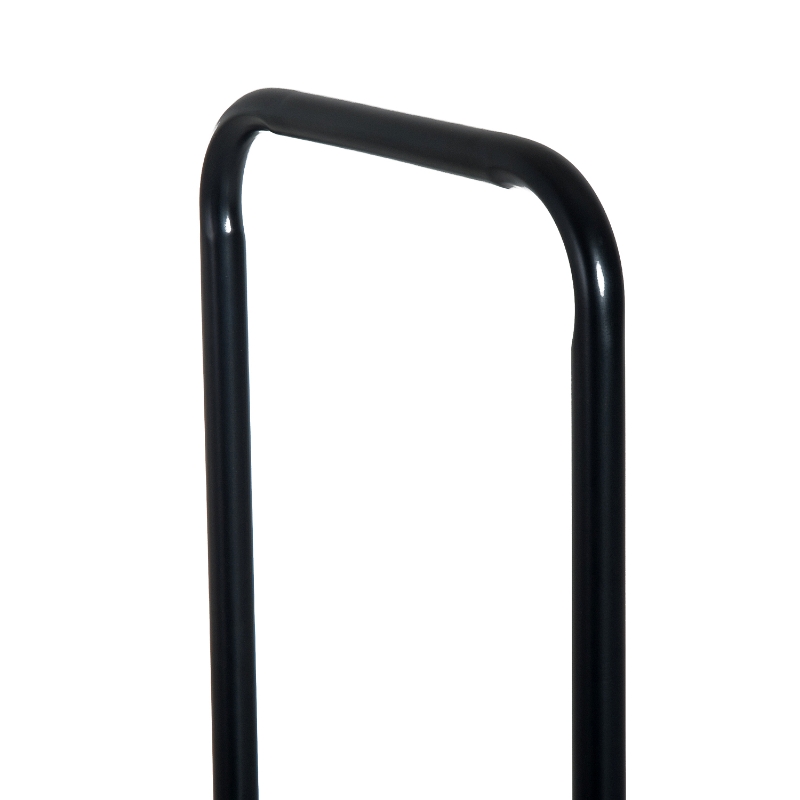 HOMCOM METALOWY REGAŁ NA DREWNO KOMINKOWE czarny