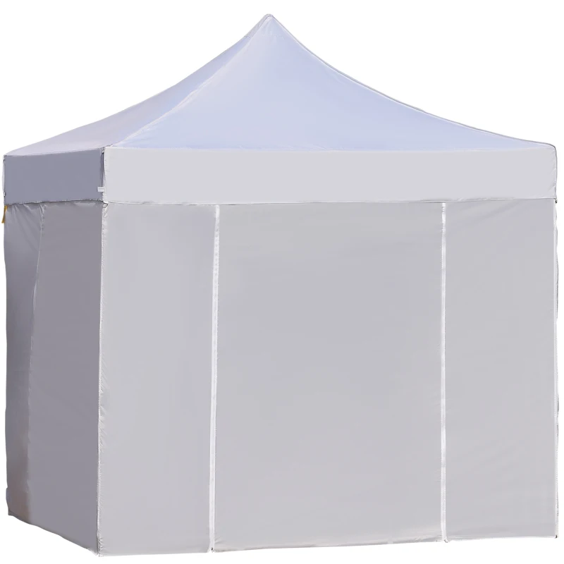 Pawilon Składany Namiot Ogrodowy 4 Ściany Regulacja Wysokości Oxford Outsunny