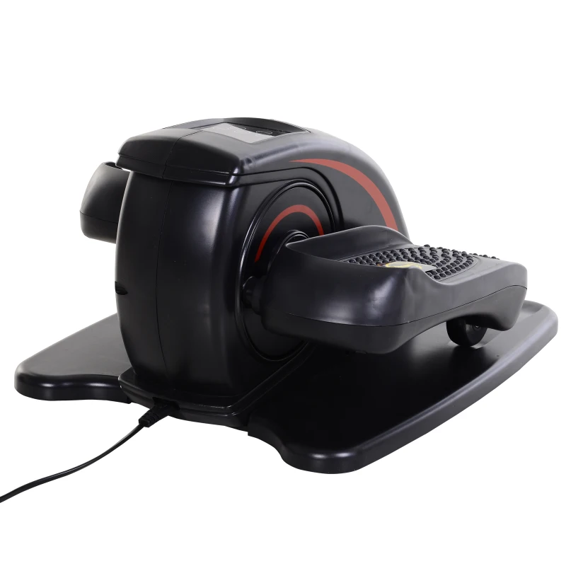 Mini stepper stepper skrętny urządzenie do treningu fitness w domu regulowana prędkość czarny