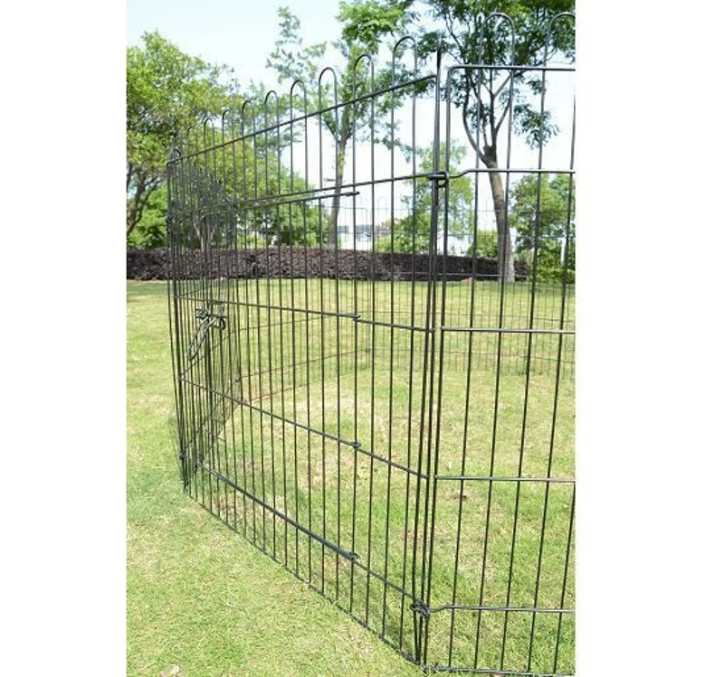 PawHut® Kojec Hodowlany Metalowy Klatka 71x76cm