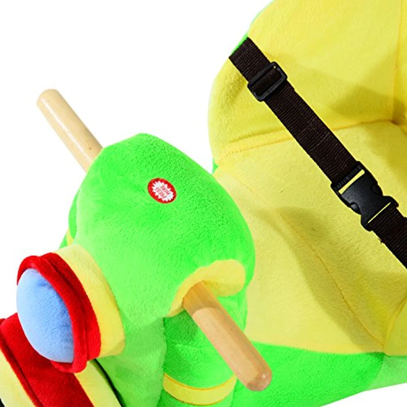 HOMCOM MOTOCYKL NA BIEGUNACH KOŁYSKA 32 PIOSENKI pluszowy