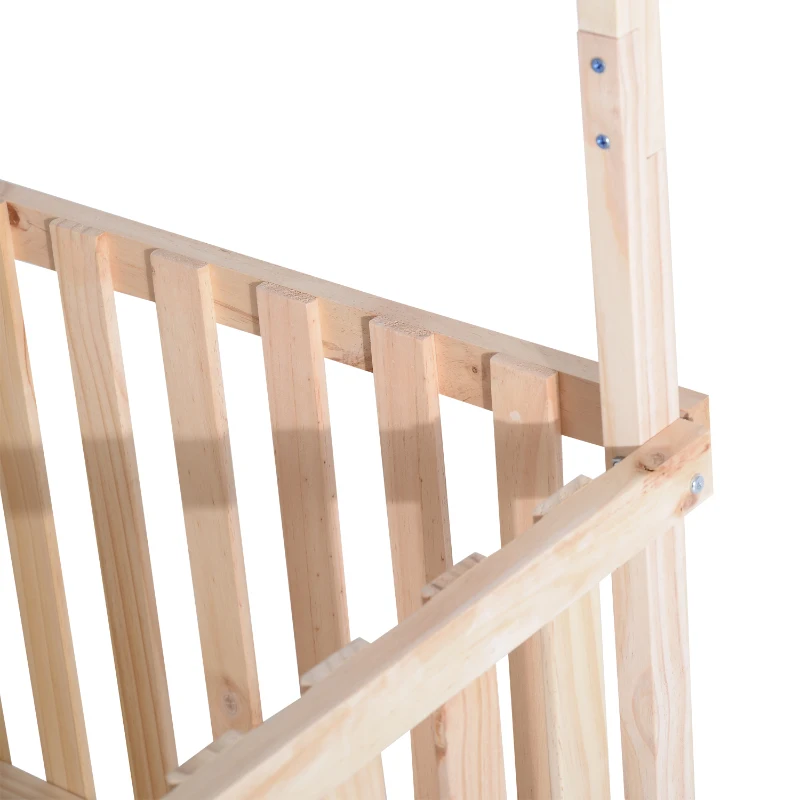 HOMCOM PIASKOWNICA DOMEK PLAC ZABAW z dachem