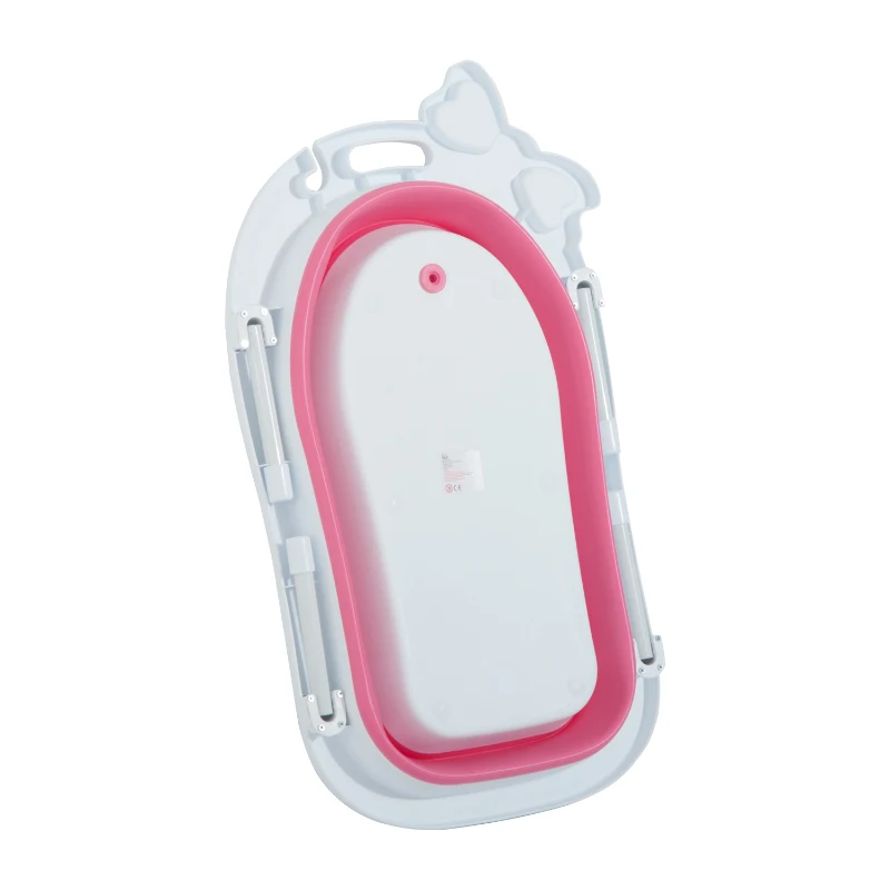 HOMCOM WANNA DLA DZIECI SKŁADANA WANIENKA TURYSTYCZNA czerwona