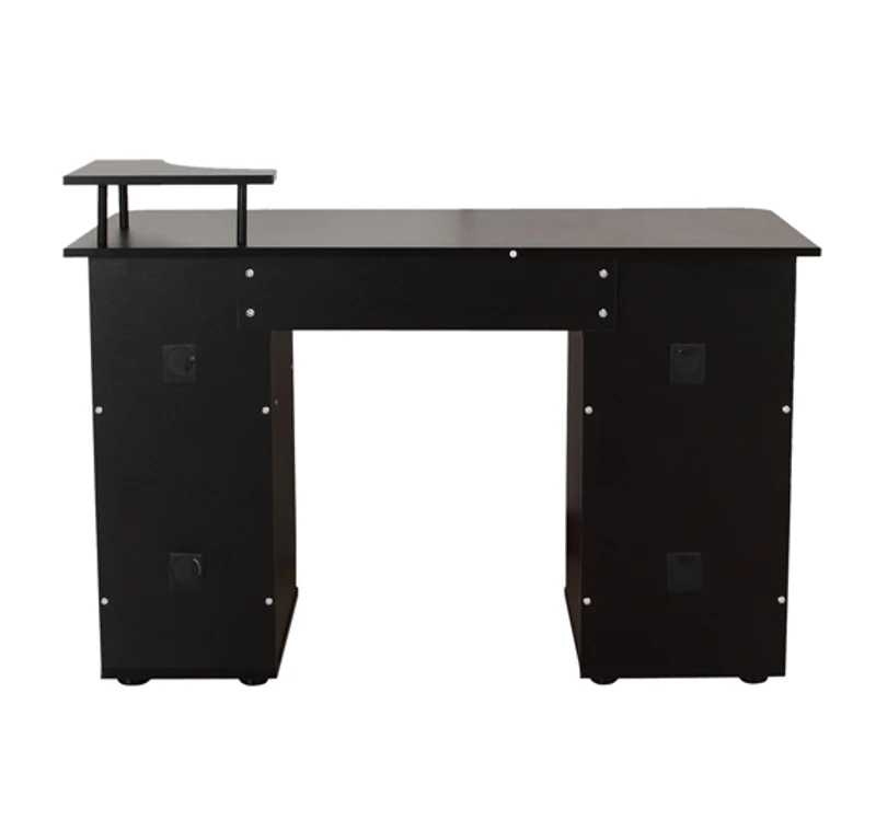 HOMCOM BIURKO KOMPUTEROWE BIUROWE czarne