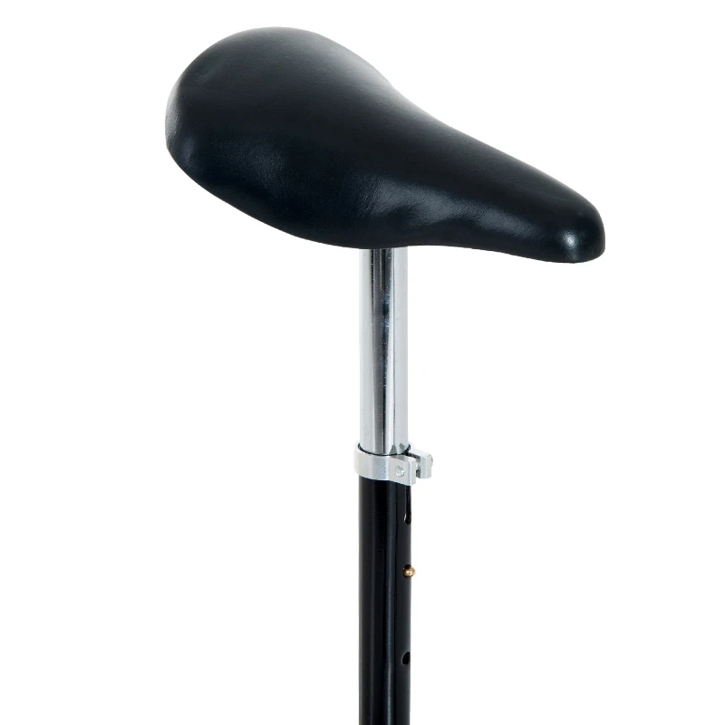 HOMCOM HULAJNOGA ELEKTRYCZNA Z SIEDZENIEM 120 W czerwona