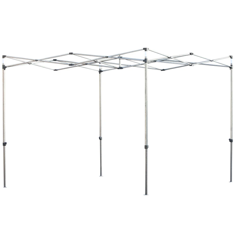 Pawilon Składany Namiot Ogrodowy 4 Ściany Regulacja Wysokości Oxford Outsunny