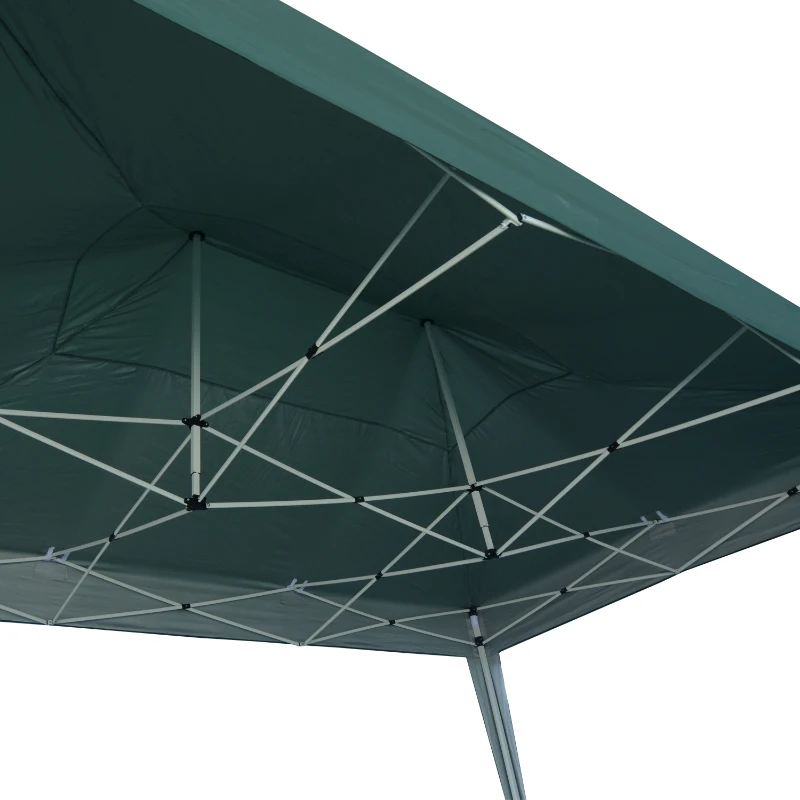 Outsunny PAWILON OGRODOWY IMPREZOWY NAMIOT 3x4.5M METAL zielony