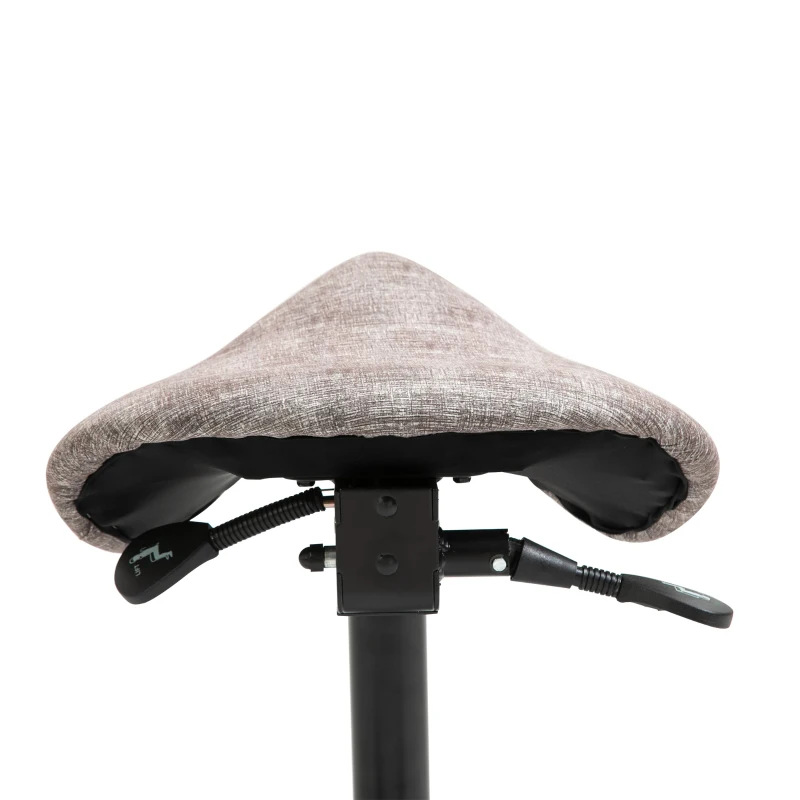 Podpora do stania Stołek do podpierania się Stołek siodłowy z funkcją pochylania z regulacją wysokości khaki