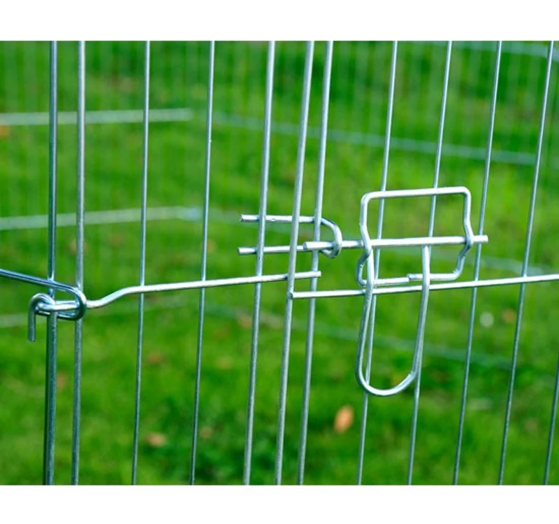 PawHut® Kojec Hodowlany Metalowy Klatka 71x91 cm