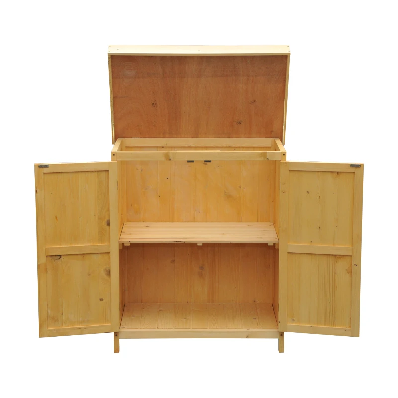 Outsunny® SZAFA OGRODOWA DREWNO JODŁOWE