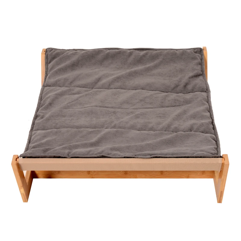 PawHut LEGOWISKO ŁÓŻKO PODUSZKA DLA PSA  szary