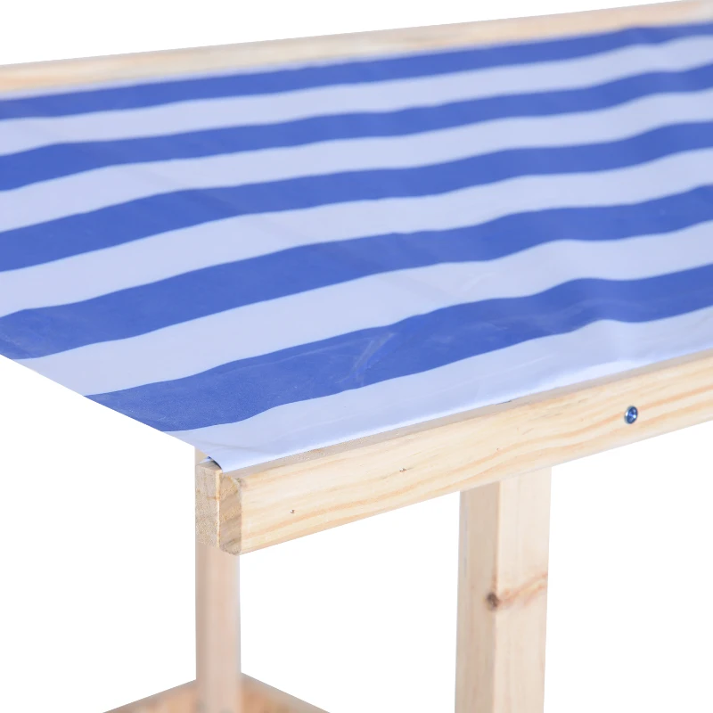 HOMCOM PIASKOWNICA DOMEK PLAC ZABAW z dachem